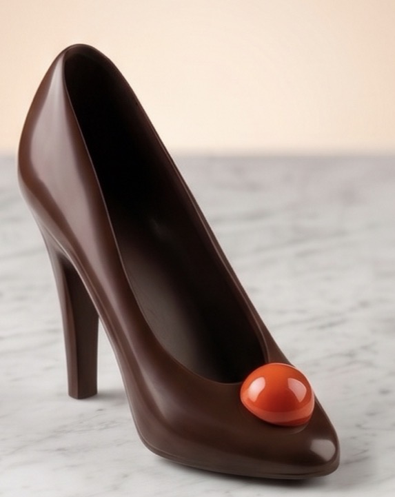 Zapato princesa con boton
